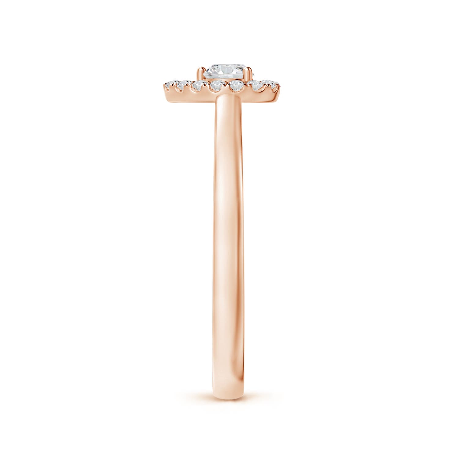 H, SI2 / 0.24 CT / 14 KT Rose Gold