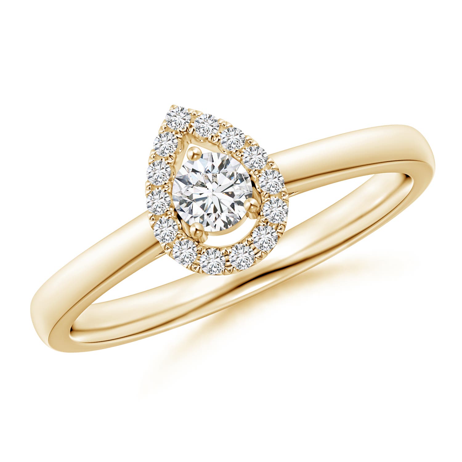 H, SI2 / 0.24 CT / 14 KT Yellow Gold