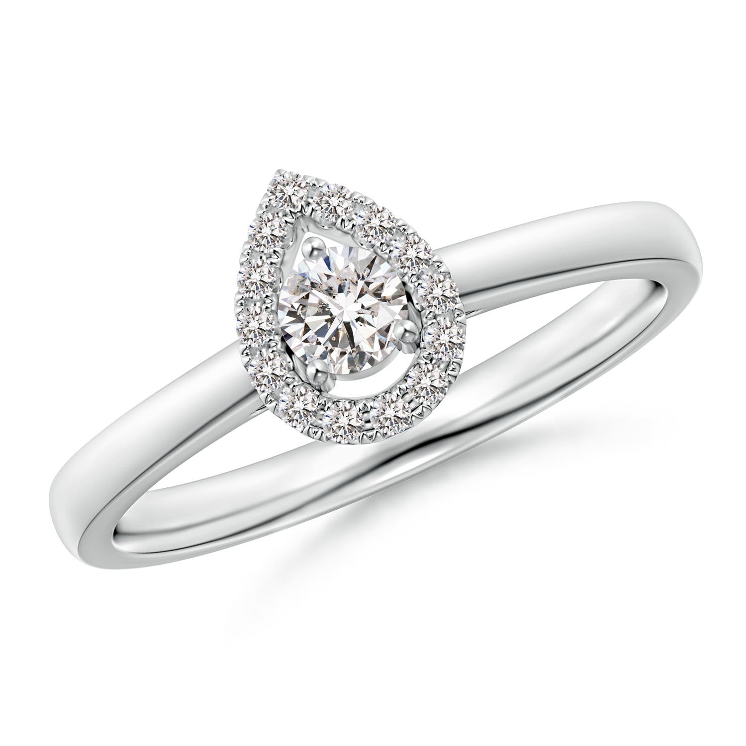 I-J, I1-I2 / 0.24 CT / 14 KT White Gold