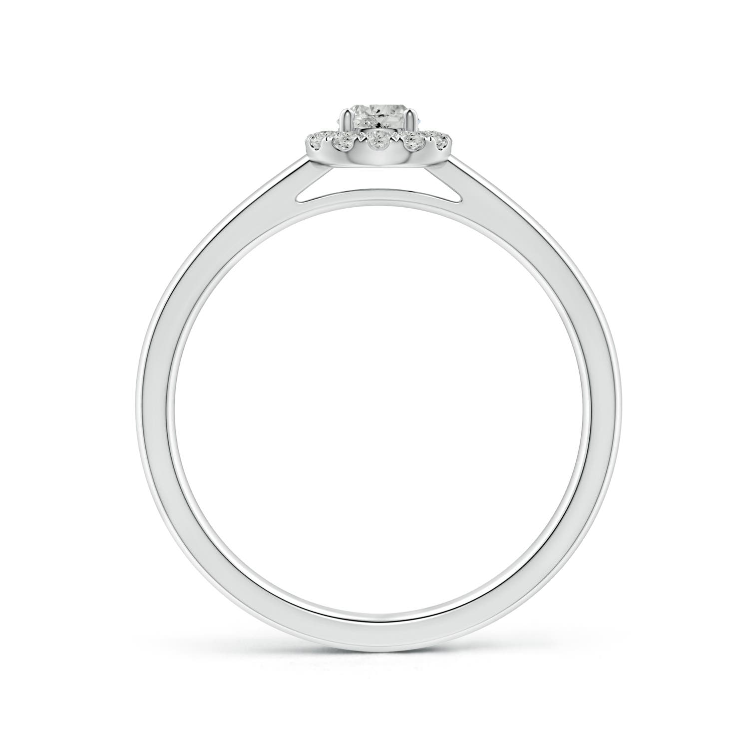 K, I3 / 0.24 CT / 14 KT White Gold