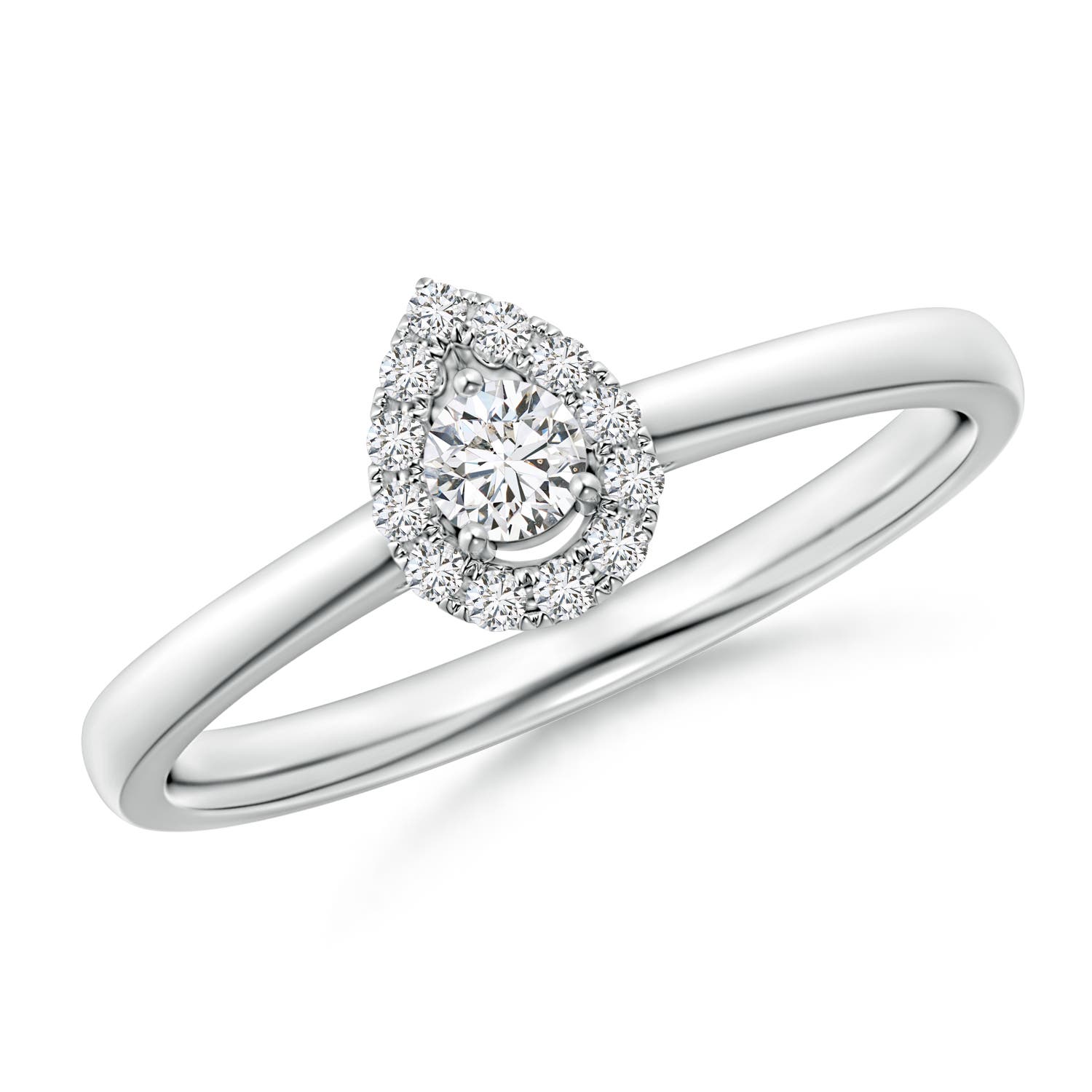 H, SI2 / 0.18 CT / 14 KT White Gold