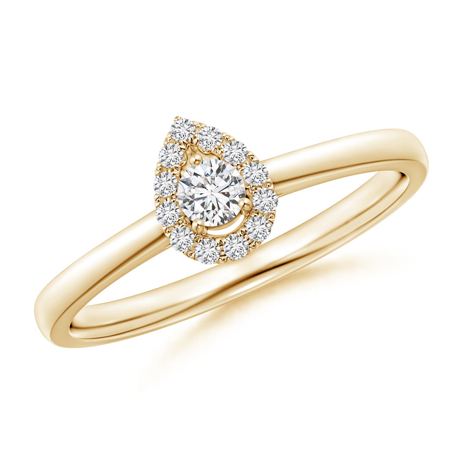 H, SI2 / 0.18 CT / 14 KT Yellow Gold