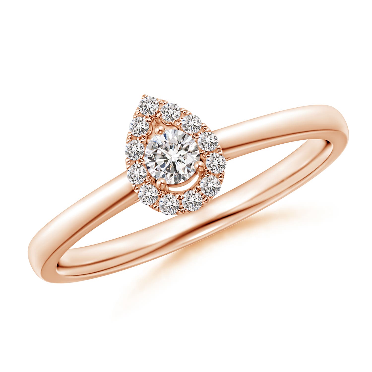 I-J, I1-I2 / 0.18 CT / 14 KT Rose Gold