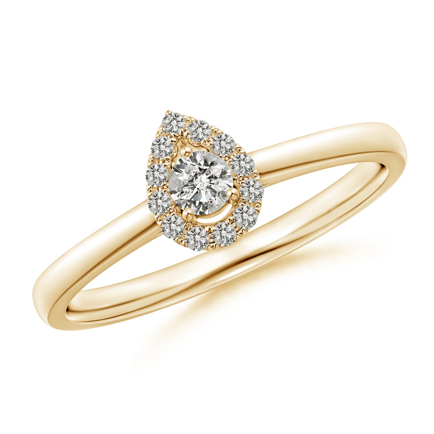 K, I3 / 0.18 CT / 14 KT Yellow Gold