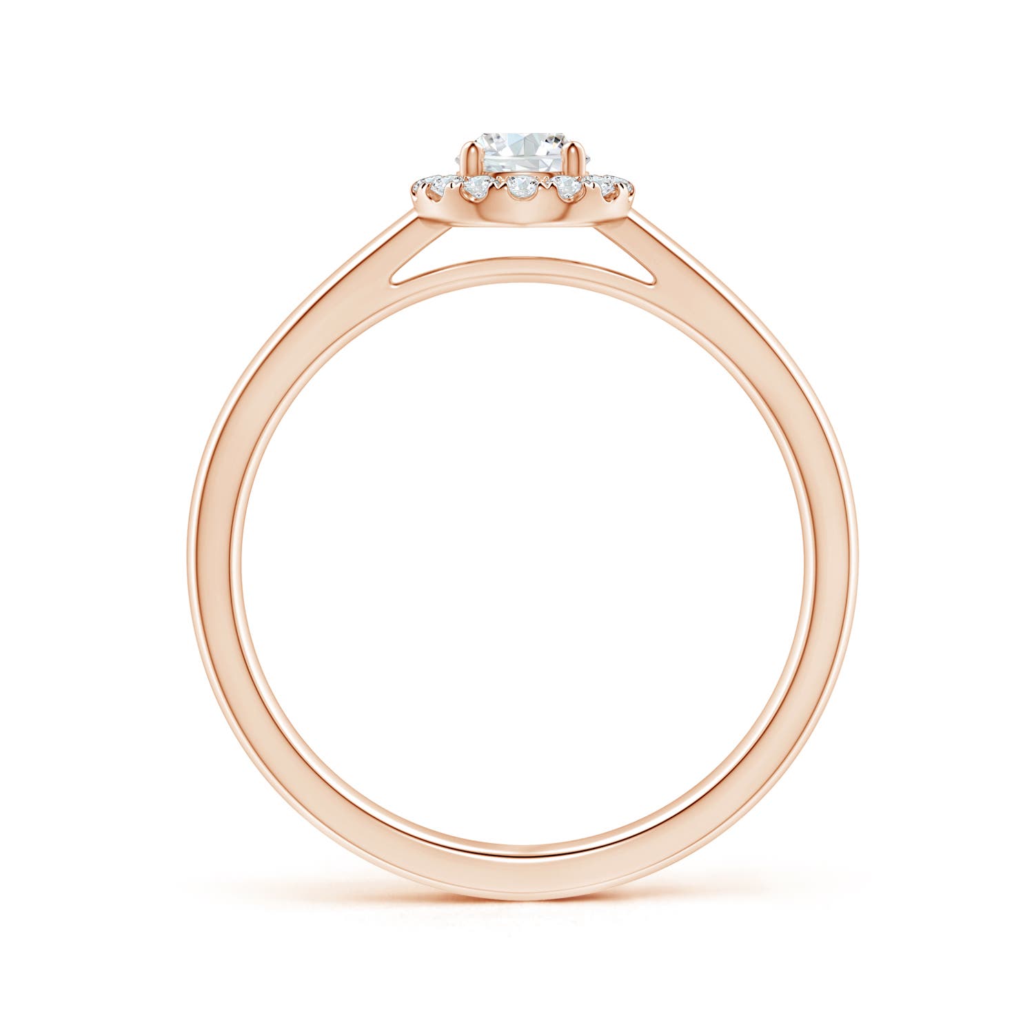 G, VS2 / 0.35 CT / 14 KT Rose Gold