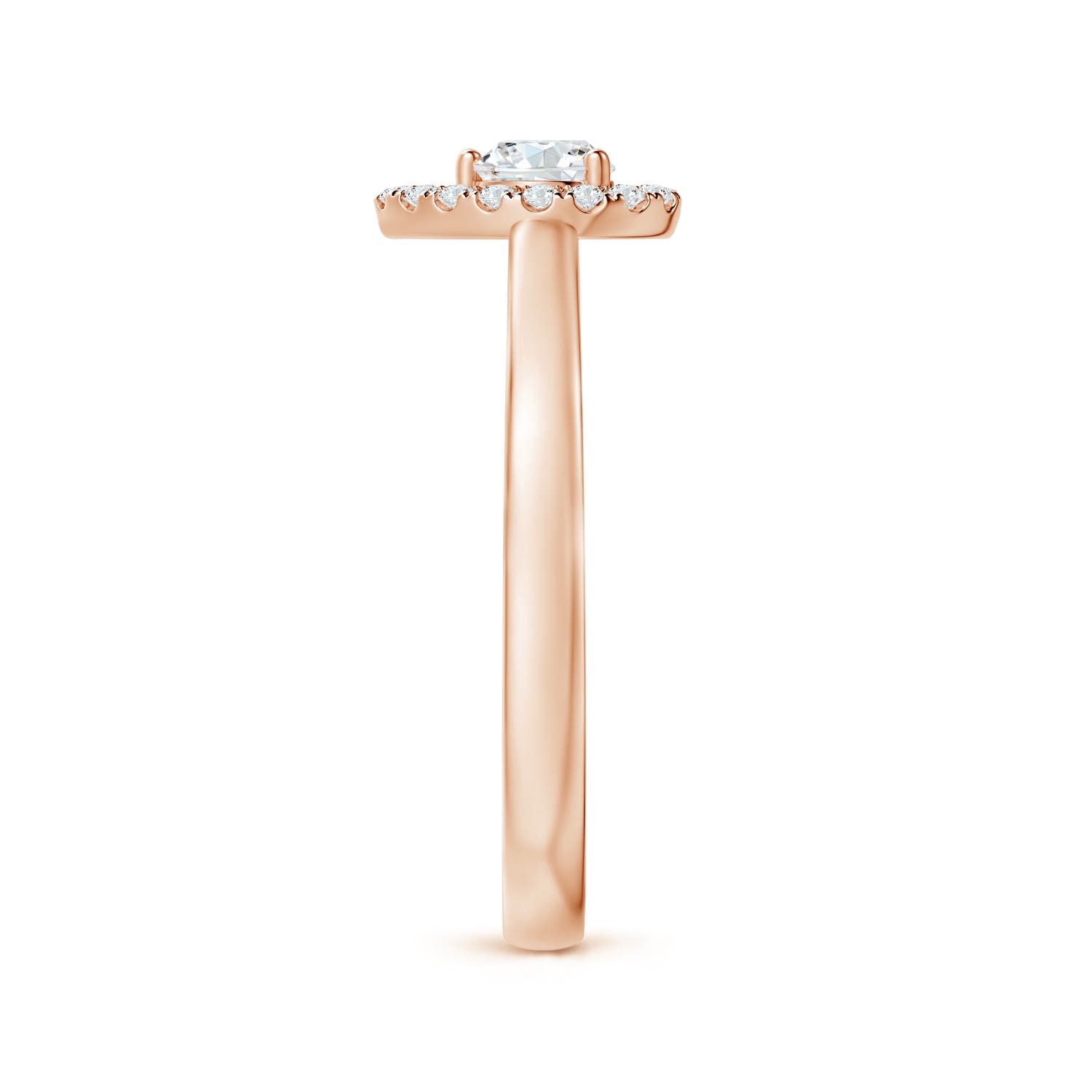 G, VS2 / 0.35 CT / 14 KT Rose Gold