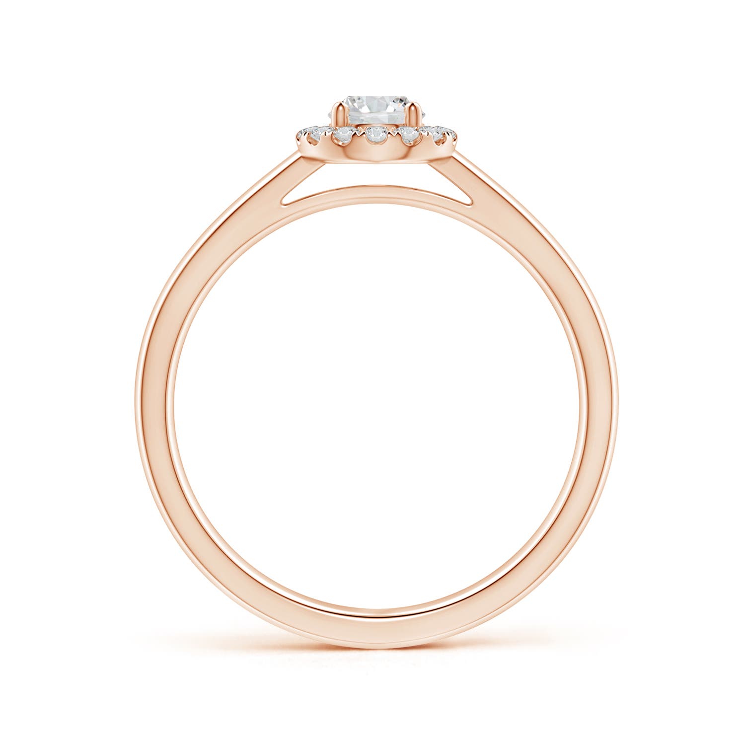 H, SI2 / 0.35 CT / 14 KT Rose Gold