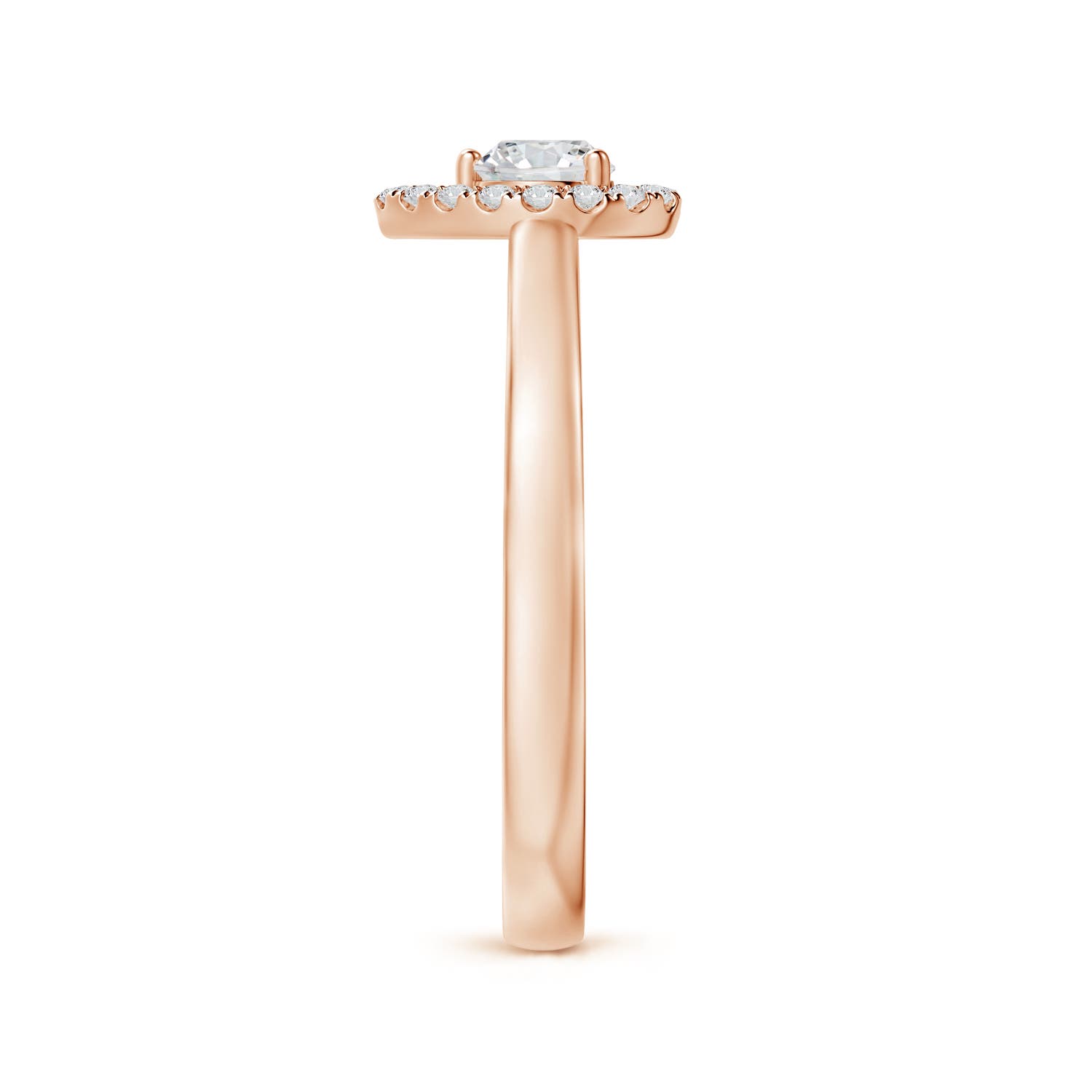 H, SI2 / 0.35 CT / 14 KT Rose Gold