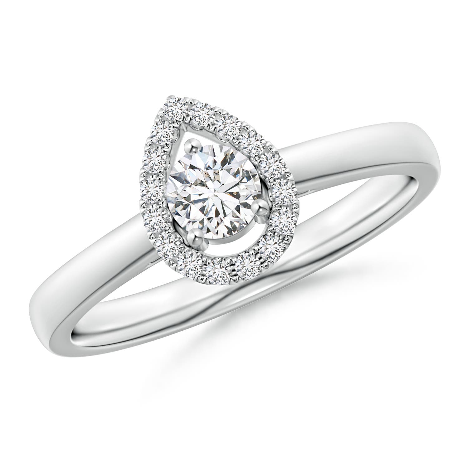 H, SI2 / 0.35 CT / 14 KT White Gold