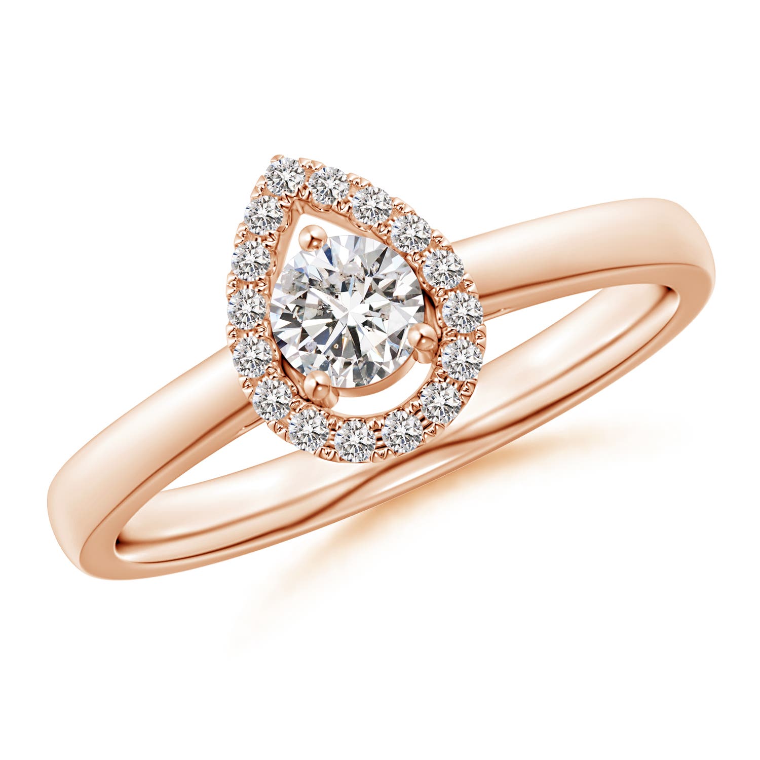 I-J, I1-I2 / 0.35 CT / 14 KT Rose Gold