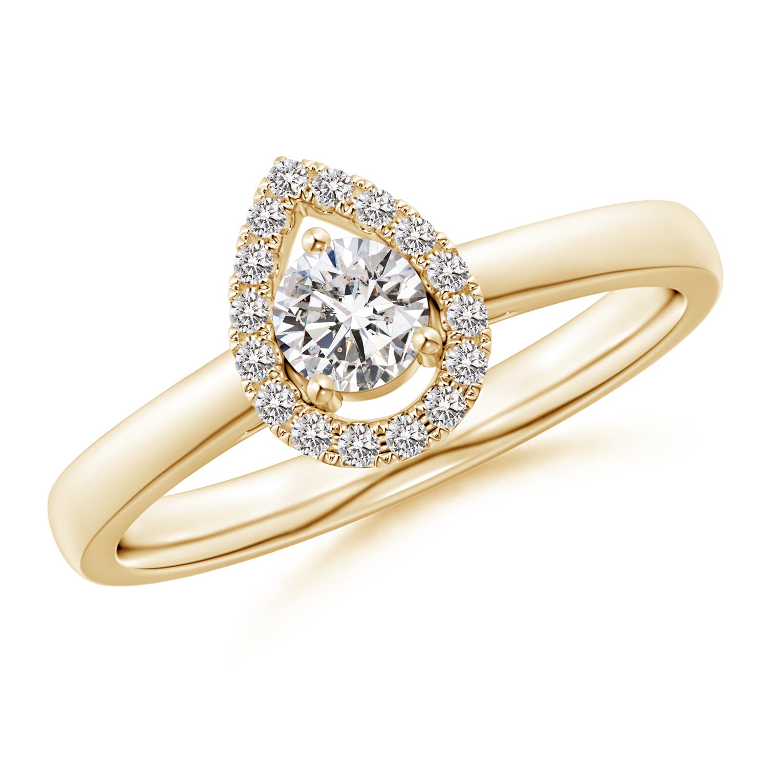 I-J, I1-I2 / 0.35 CT / 14 KT Yellow Gold