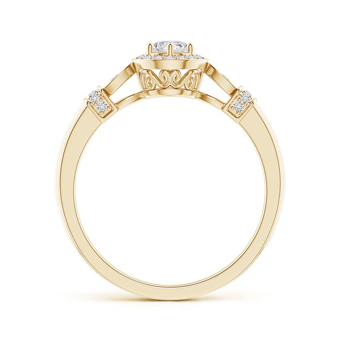H, SI2 / 0.41 CT / 14 KT Yellow Gold