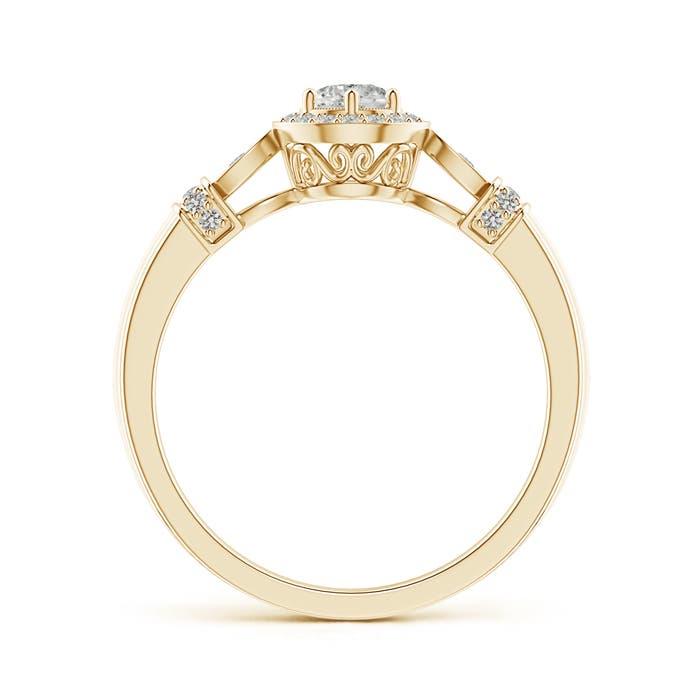 K, I3 / 0.41 CT / 14 KT Yellow Gold