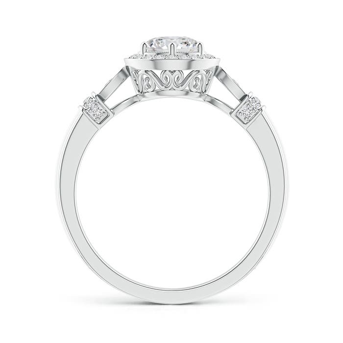 H, SI2 / 0.9 CT / 14 KT White Gold