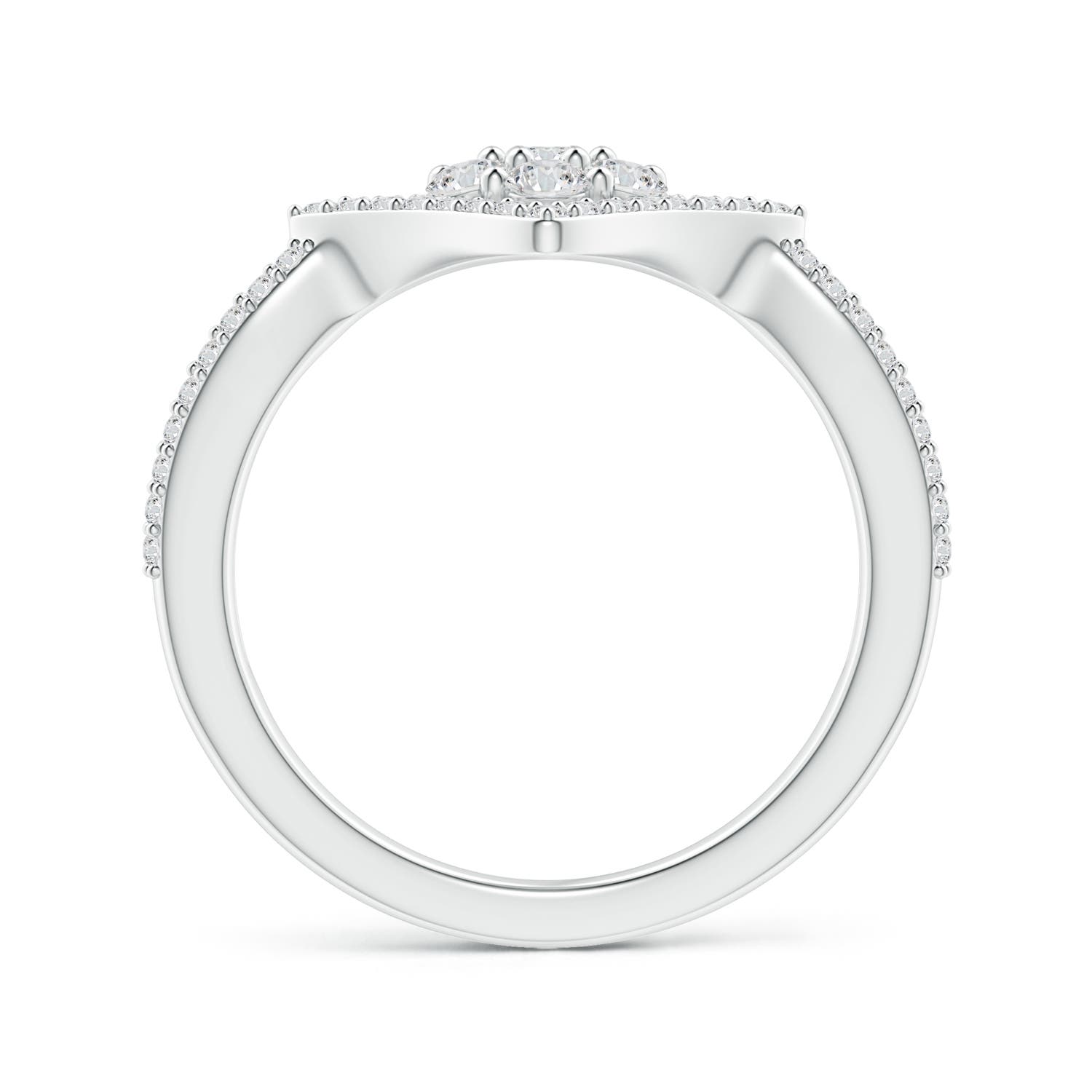 H, SI2 / 0.68 CT / 14 KT White Gold