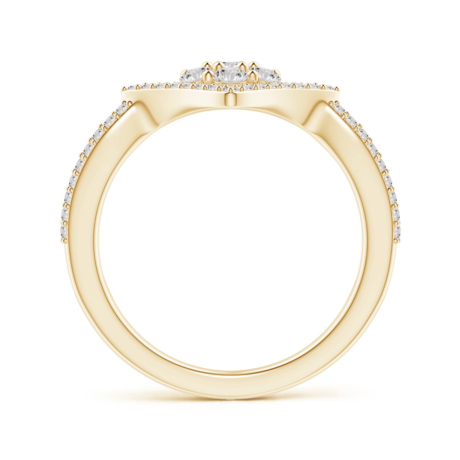 I-J, I1-I2 / 0.68 CT / 14 KT Yellow Gold