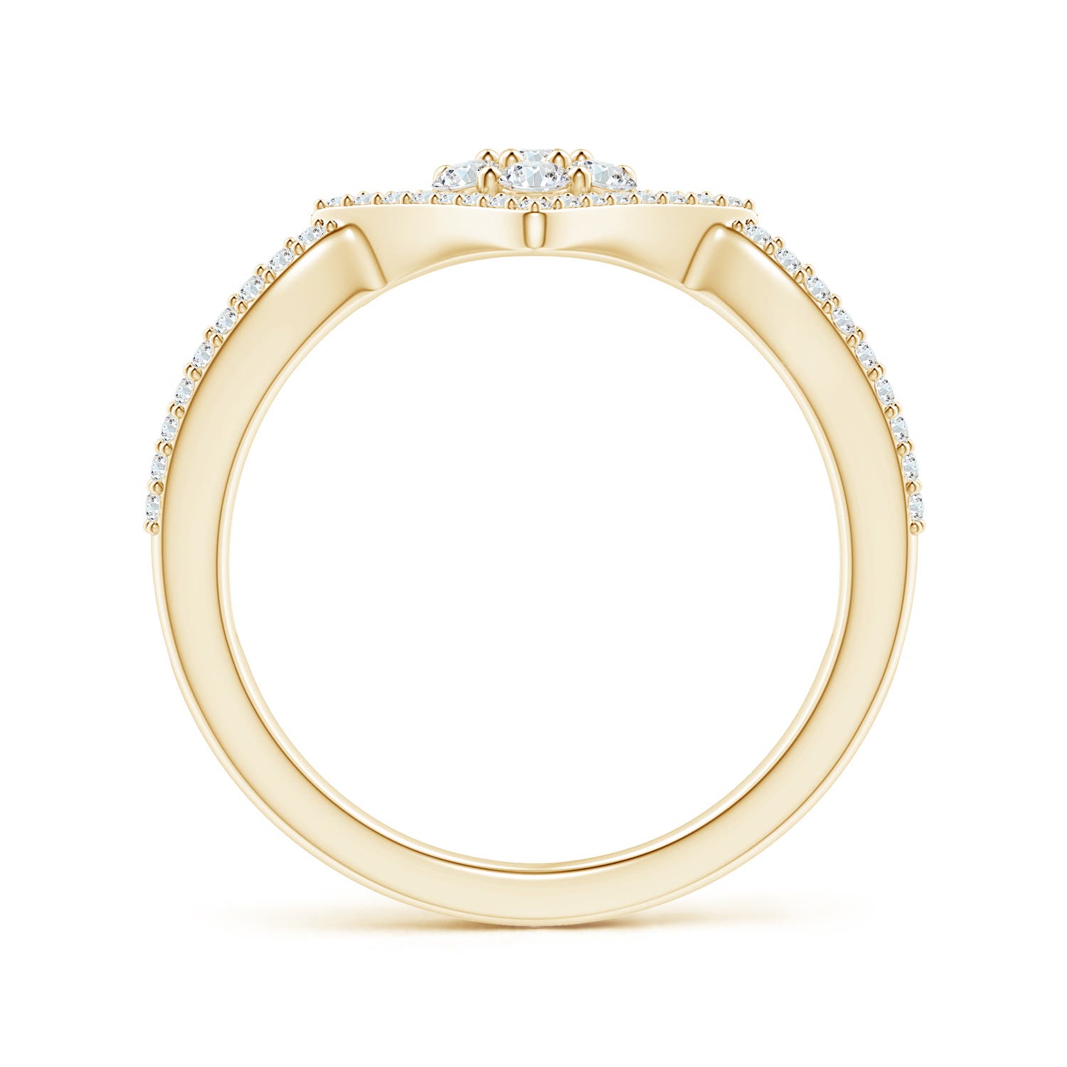 G, VS2 / 0.57 CT / 14 KT Yellow Gold