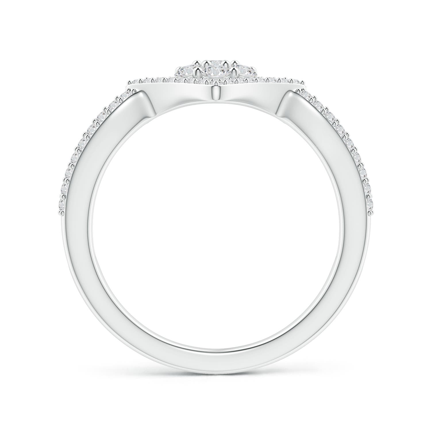 H, SI2 / 0.57 CT / 14 KT White Gold