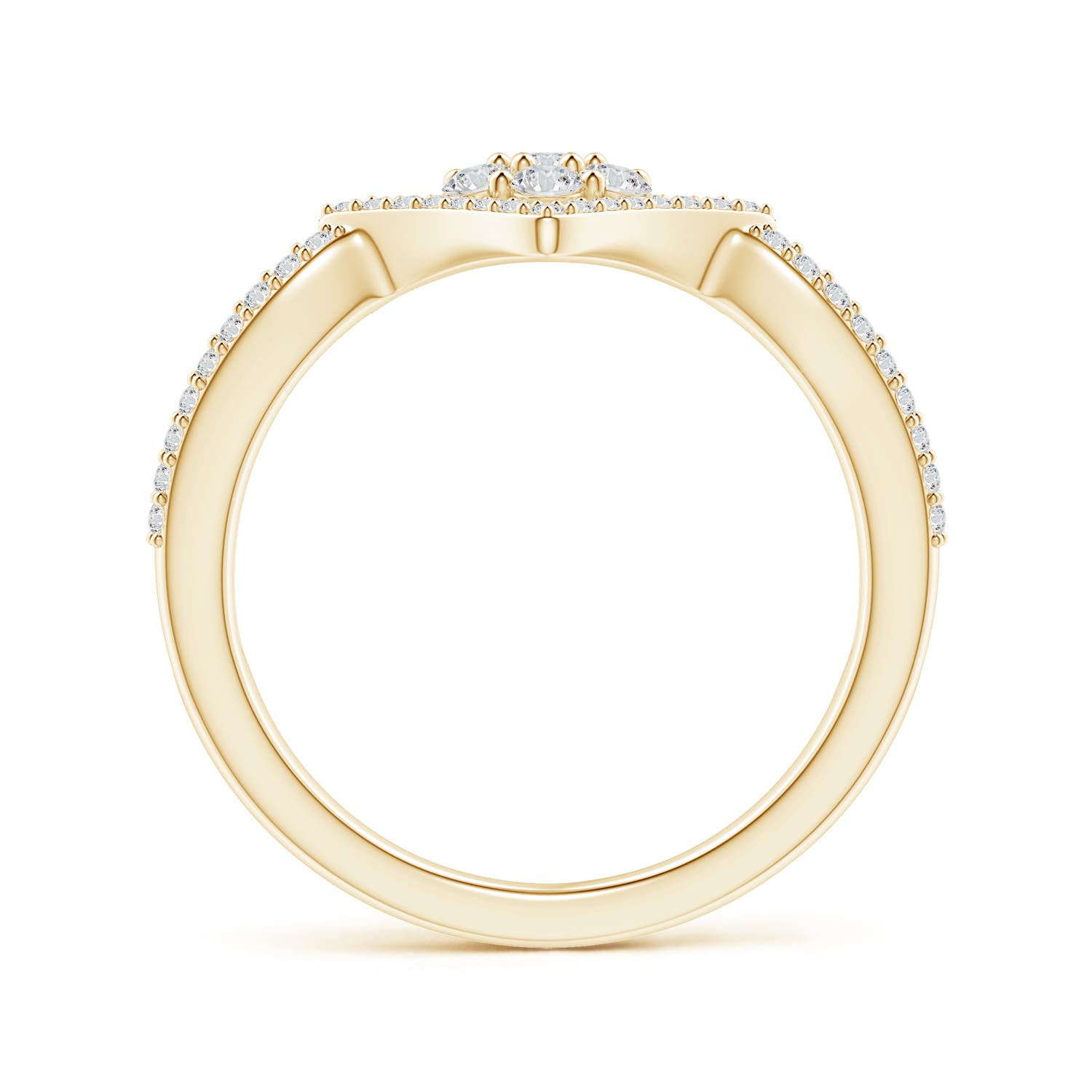 H, SI2 / 0.57 CT / 14 KT Yellow Gold