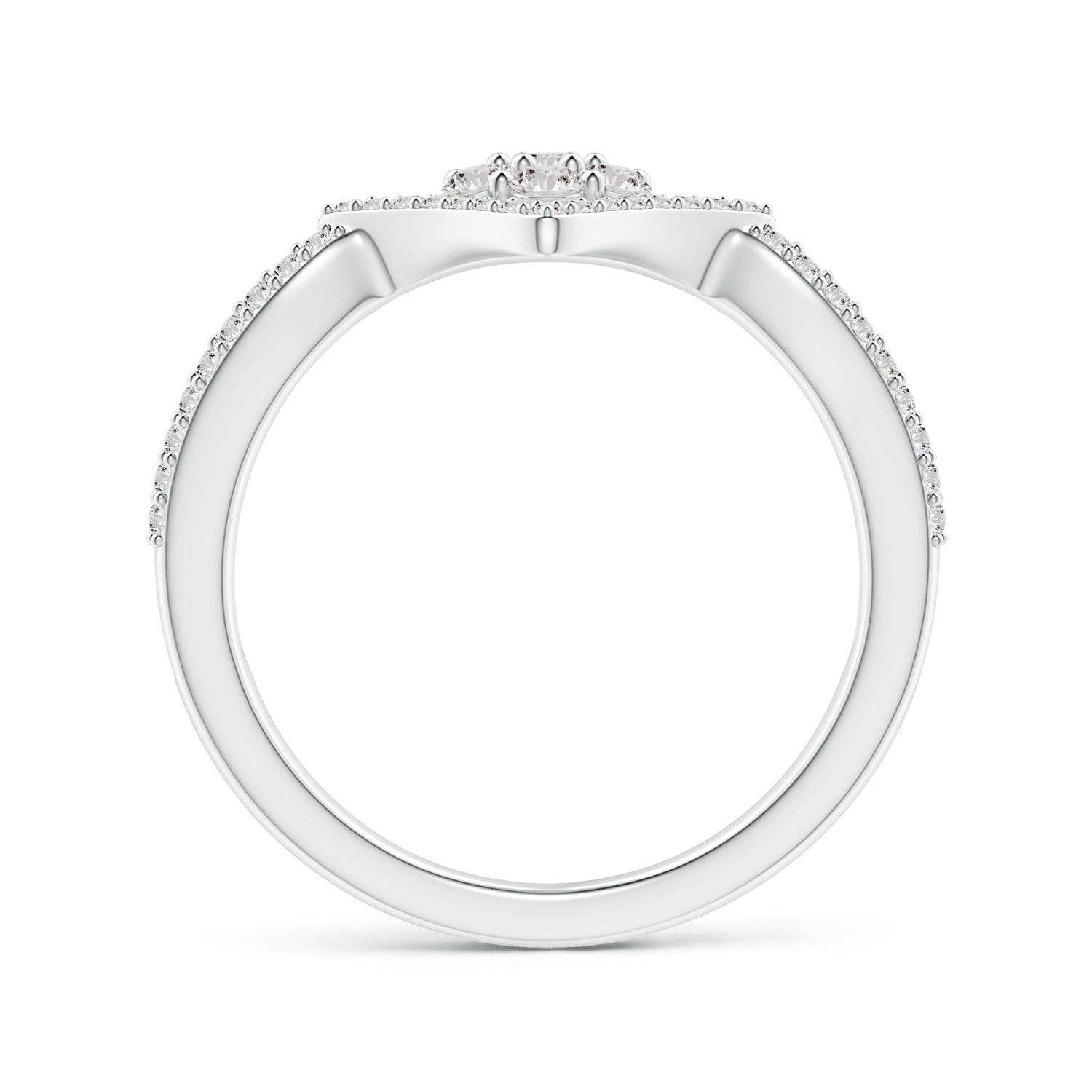 I-J, I1-I2 / 0.57 CT / 14 KT White Gold