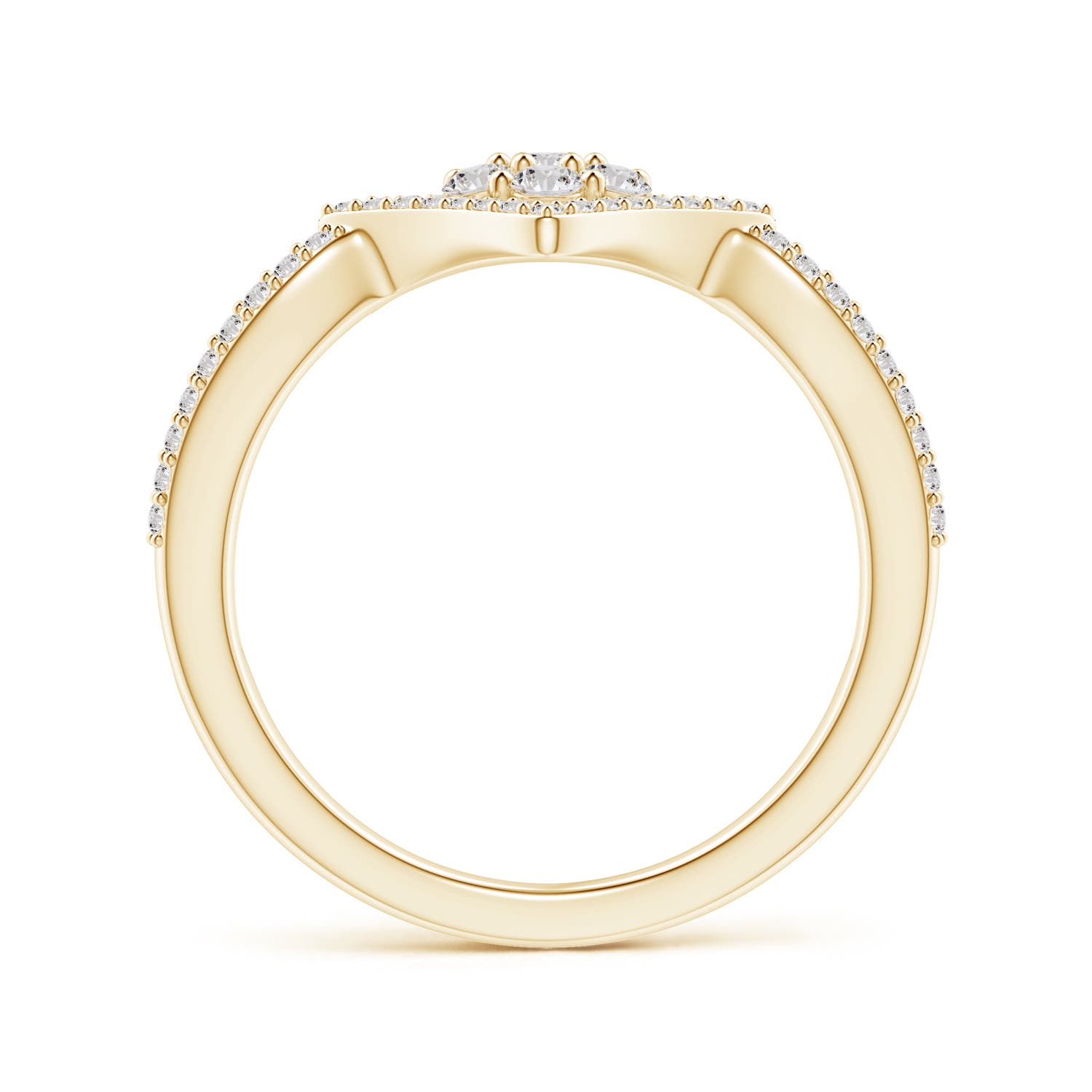 I-J, I1-I2 / 0.57 CT / 14 KT Yellow Gold