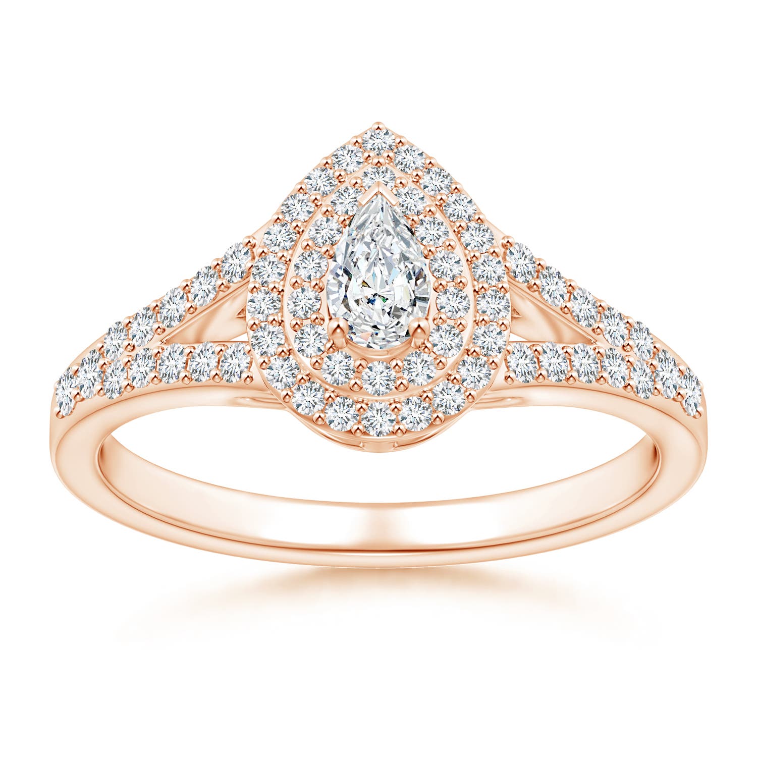 G, VS2 / 0.6 CT / 14 KT Rose Gold