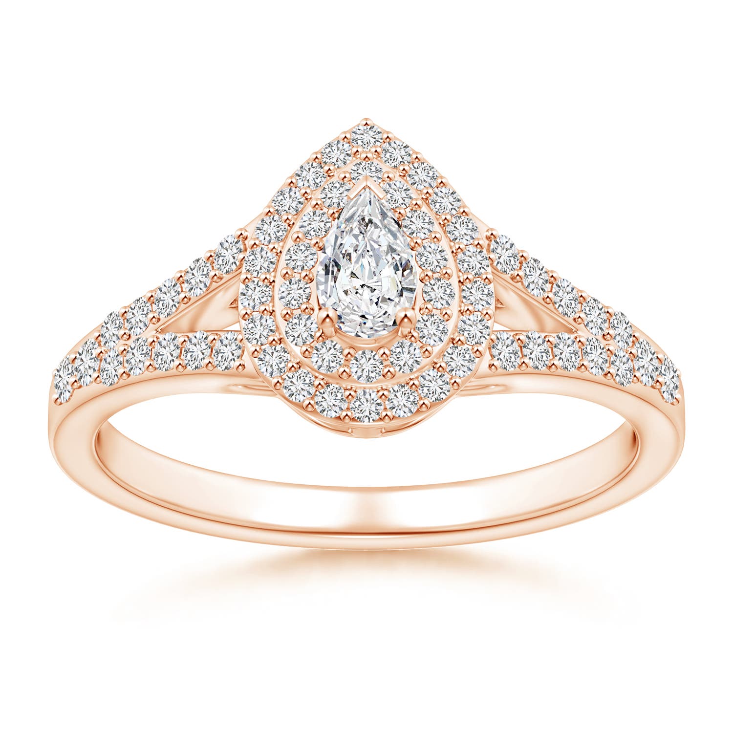 H, SI2 / 0.6 CT / 14 KT Rose Gold