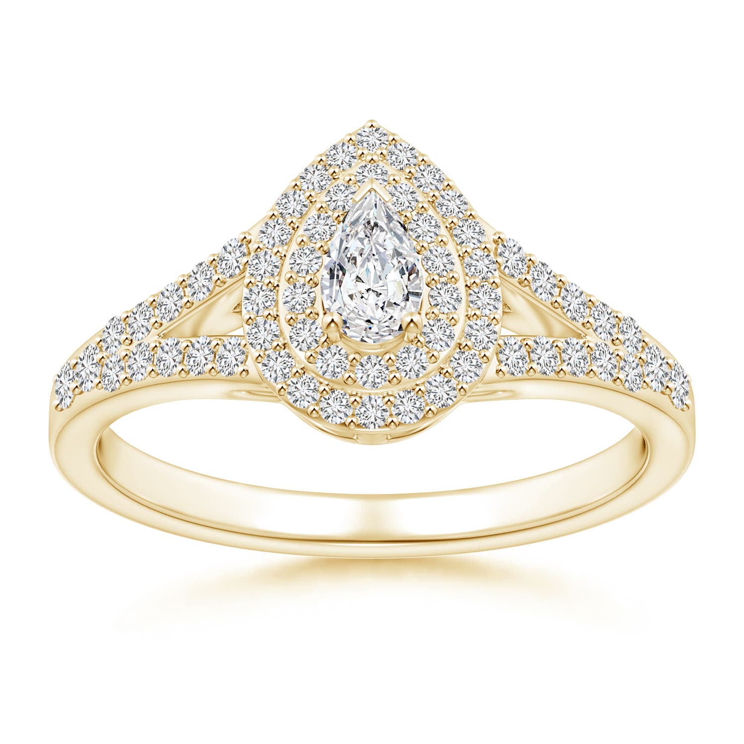 H, SI2 / 0.6 CT / 14 KT Yellow Gold