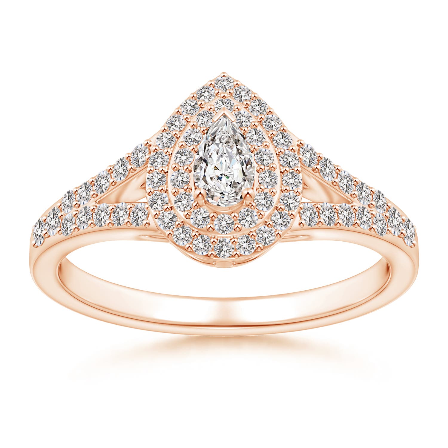 I-J, I1-I2 / 0.6 CT / 14 KT Rose Gold