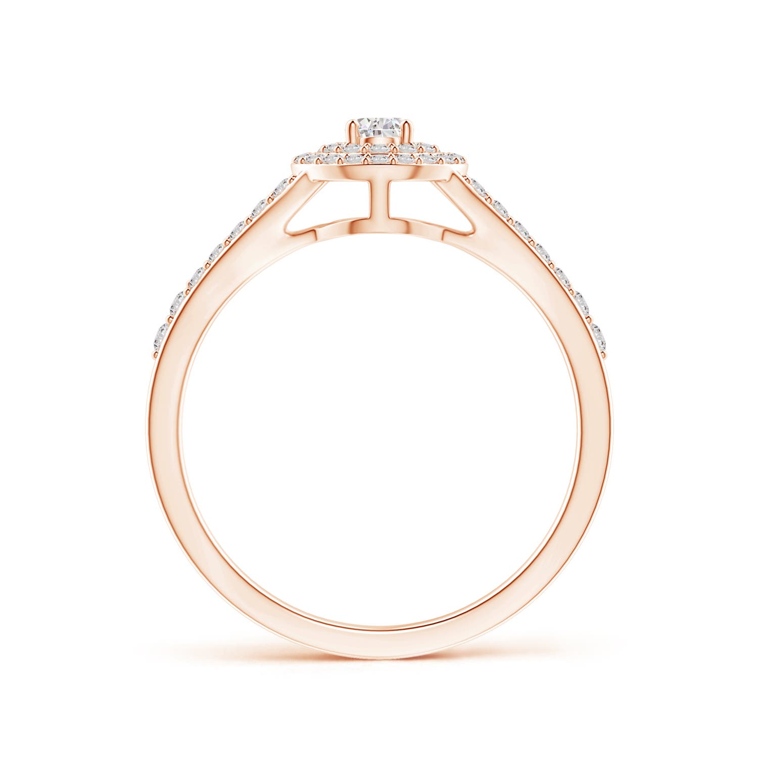 I-J, I1-I2 / 0.6 CT / 14 KT Rose Gold