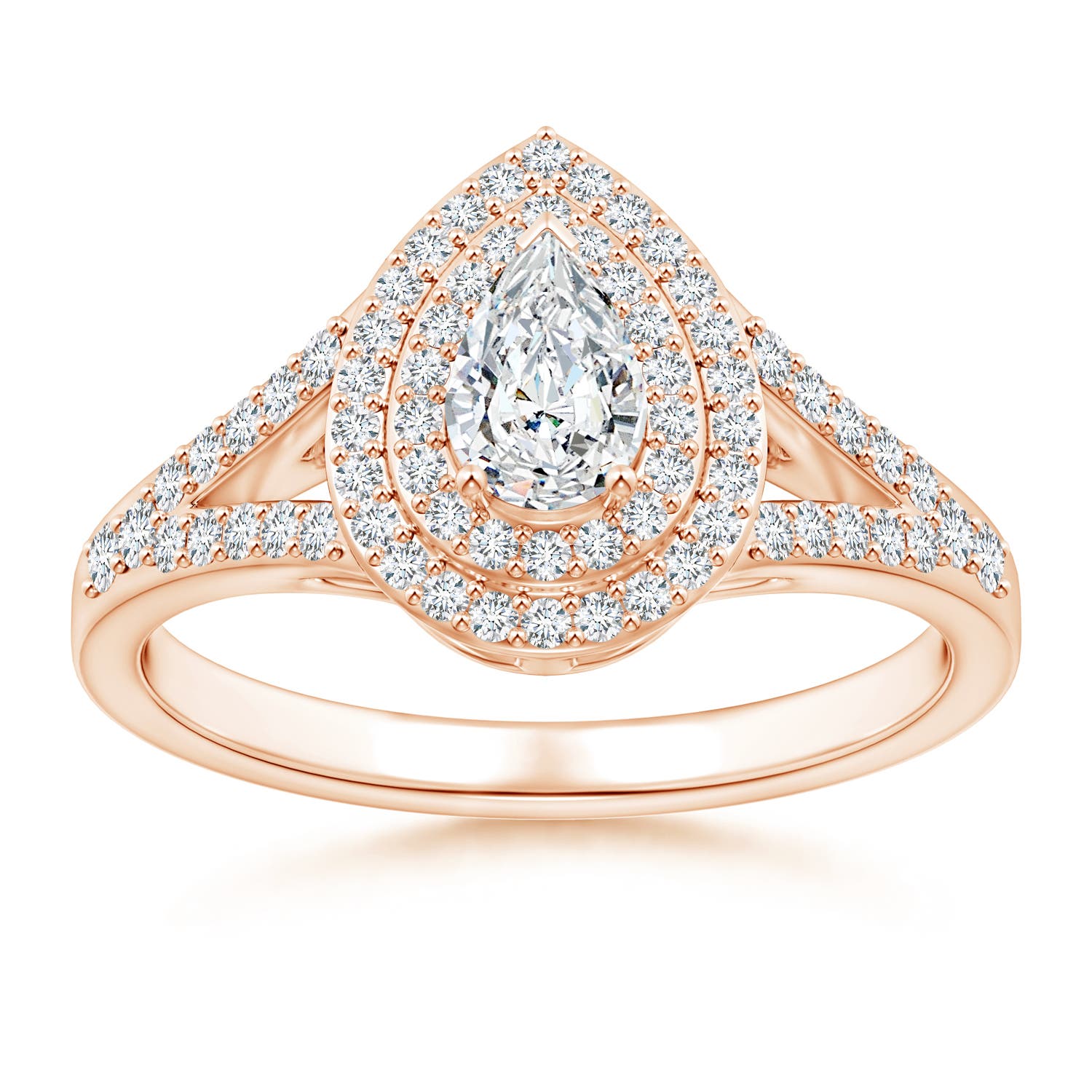 G, VS2 / 0.84 CT / 14 KT Rose Gold