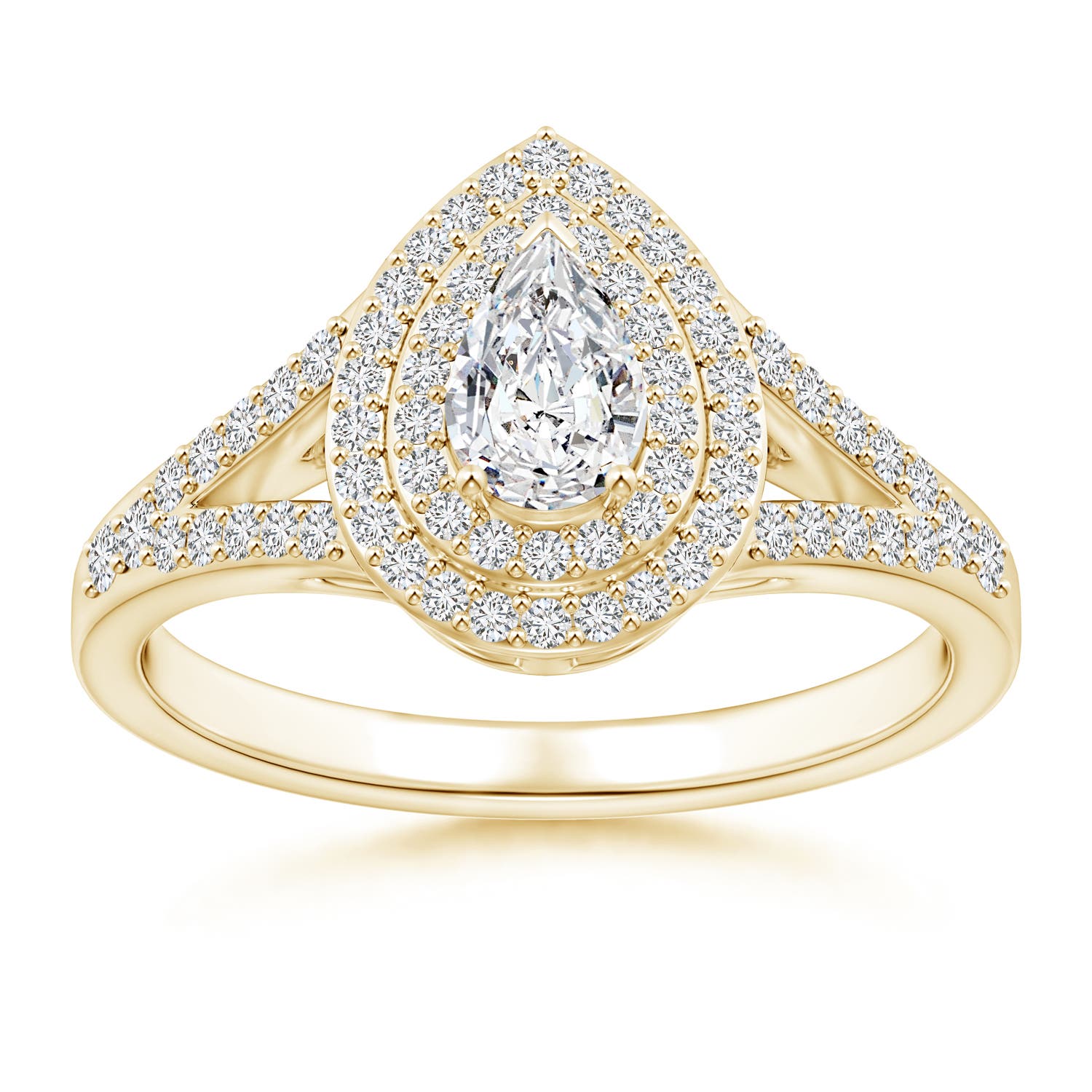 H, SI2 / 0.84 CT / 14 KT Yellow Gold