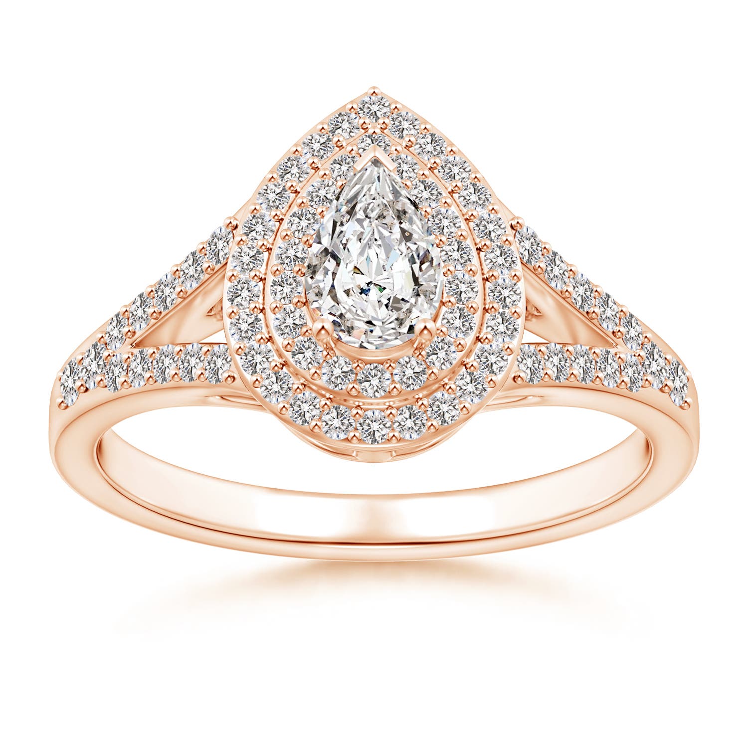 I-J, I1-I2 / 0.84 CT / 14 KT Rose Gold