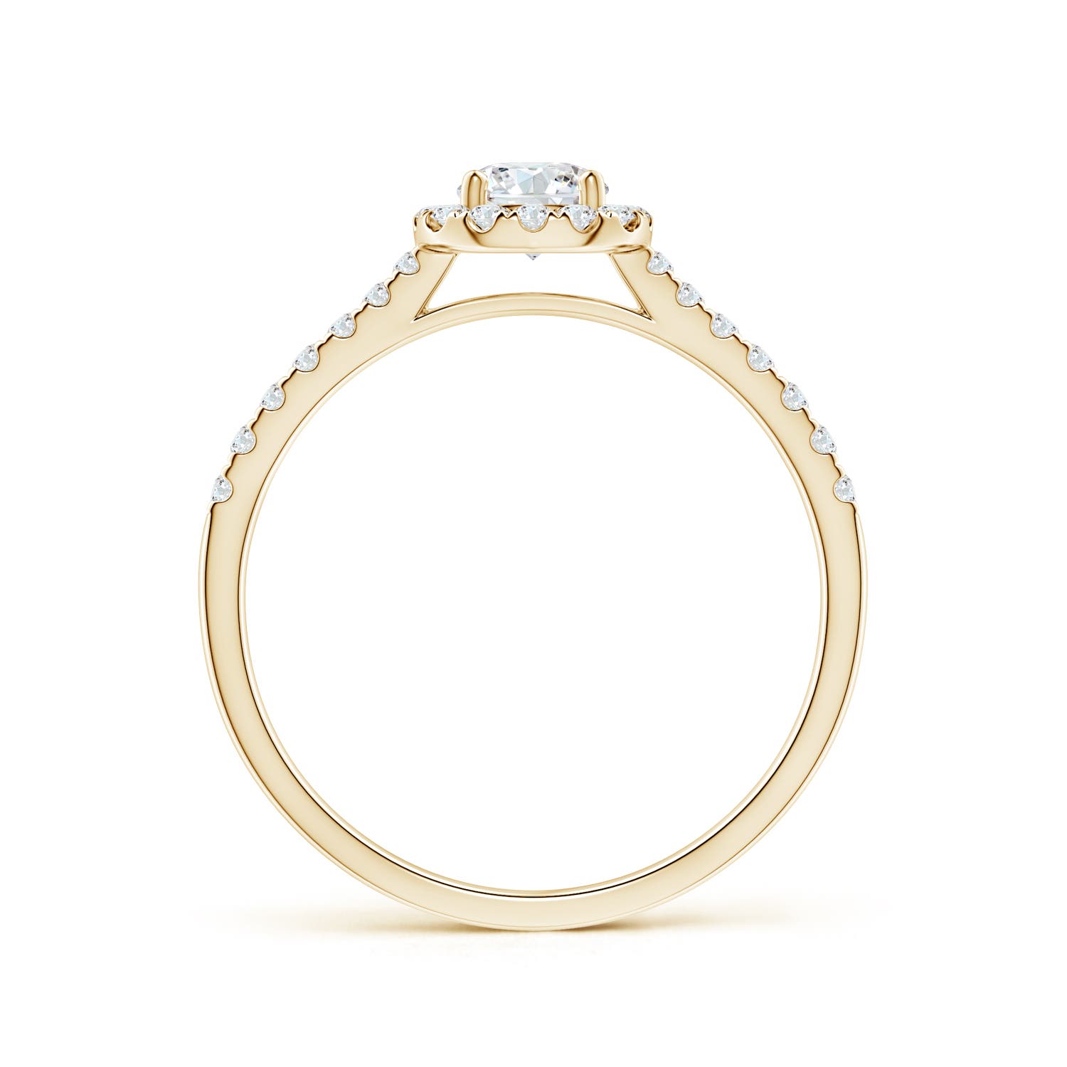 G, VS2 / 0.52 CT / 14 KT Yellow Gold