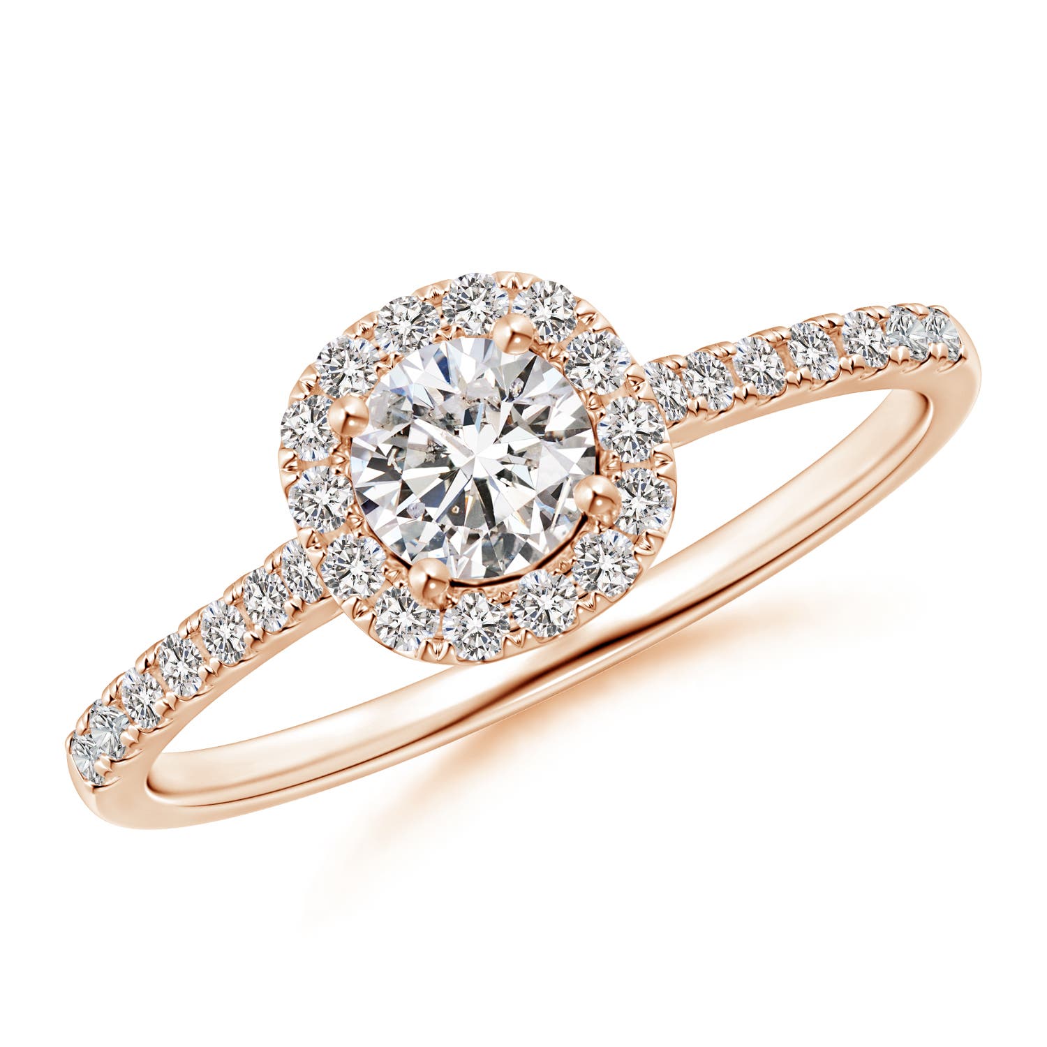 I-J, I1-I2 / 0.52 CT / 14 KT Rose Gold