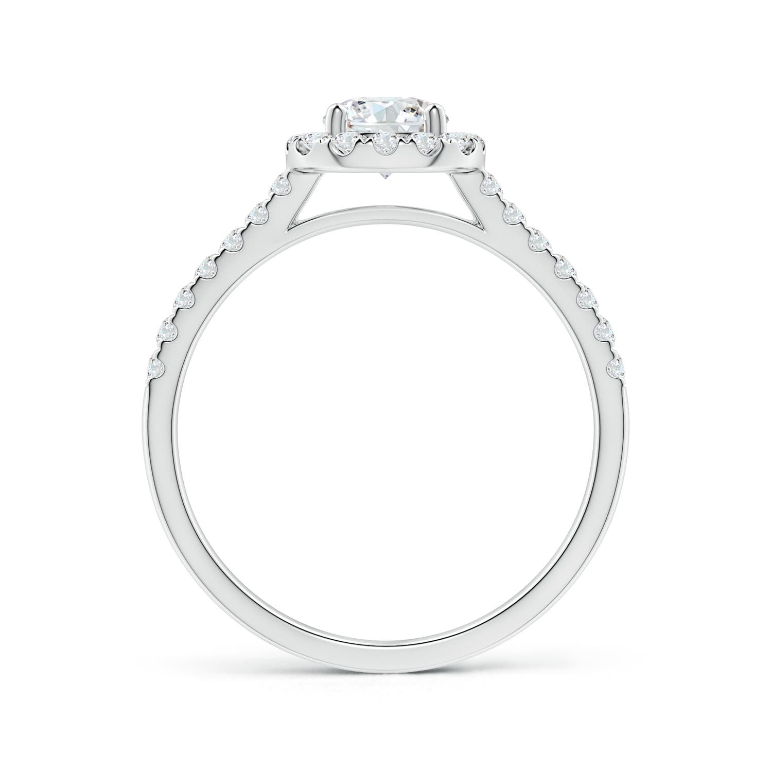 F-G, VS / 0.89 CT / 14 KT White Gold