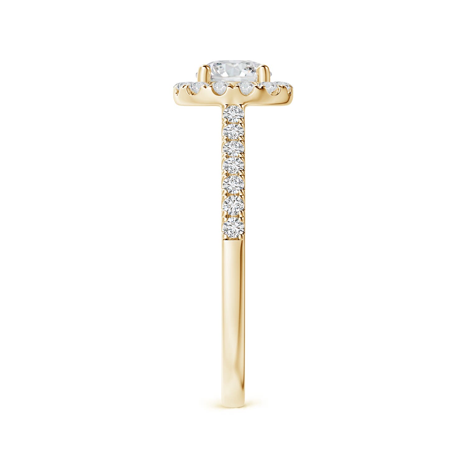 H, SI2 / 0.89 CT / 14 KT Yellow Gold