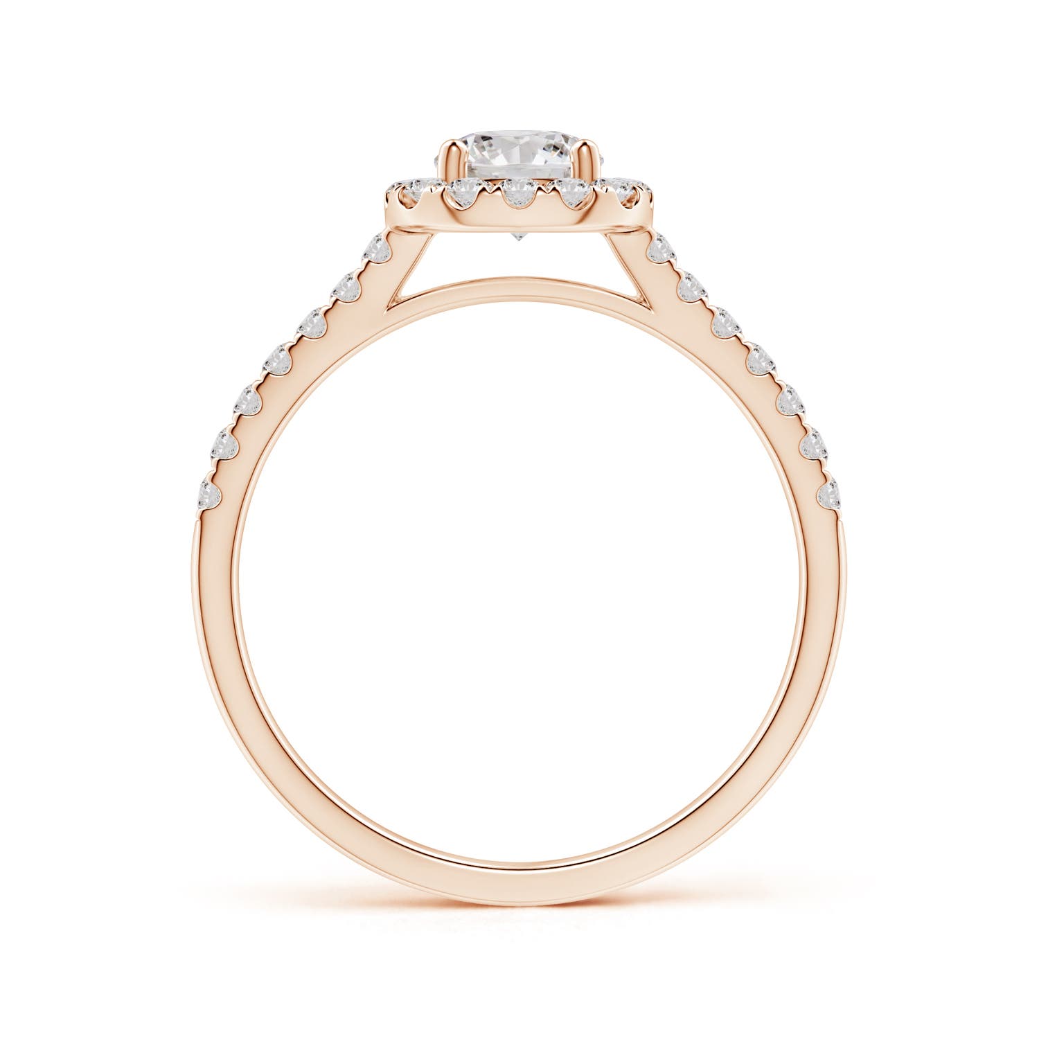 I-J, I1-I2 / 0.89 CT / 14 KT Rose Gold