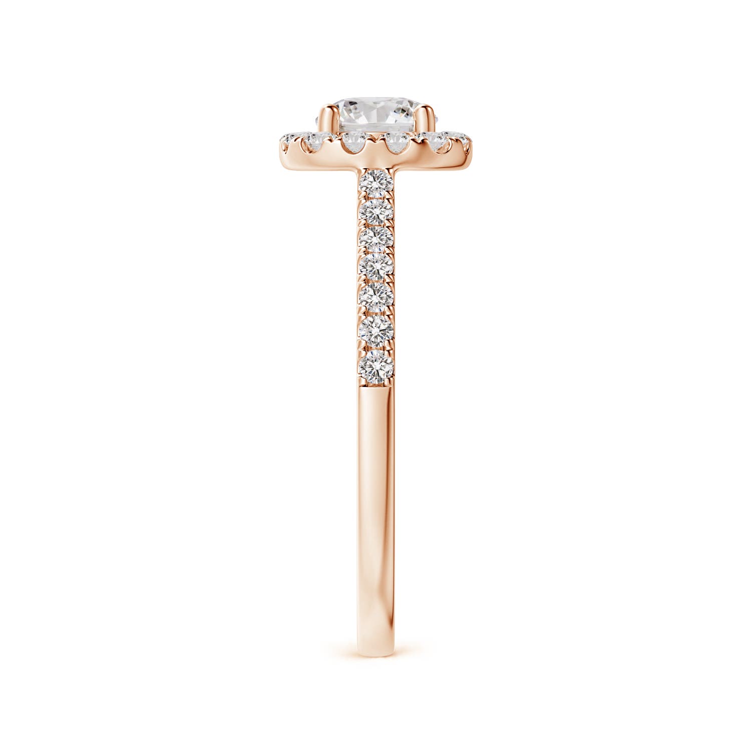 I-J, I1-I2 / 0.89 CT / 14 KT Rose Gold