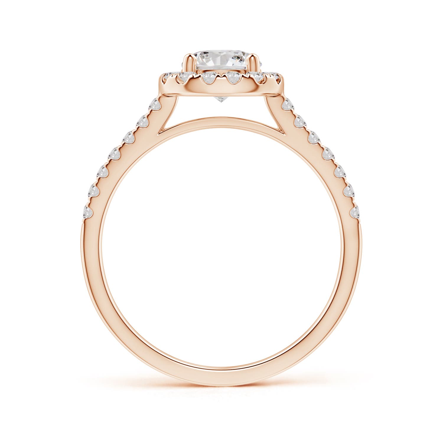 I-J, I1-I2 / 1.07 CT / 14 KT Rose Gold