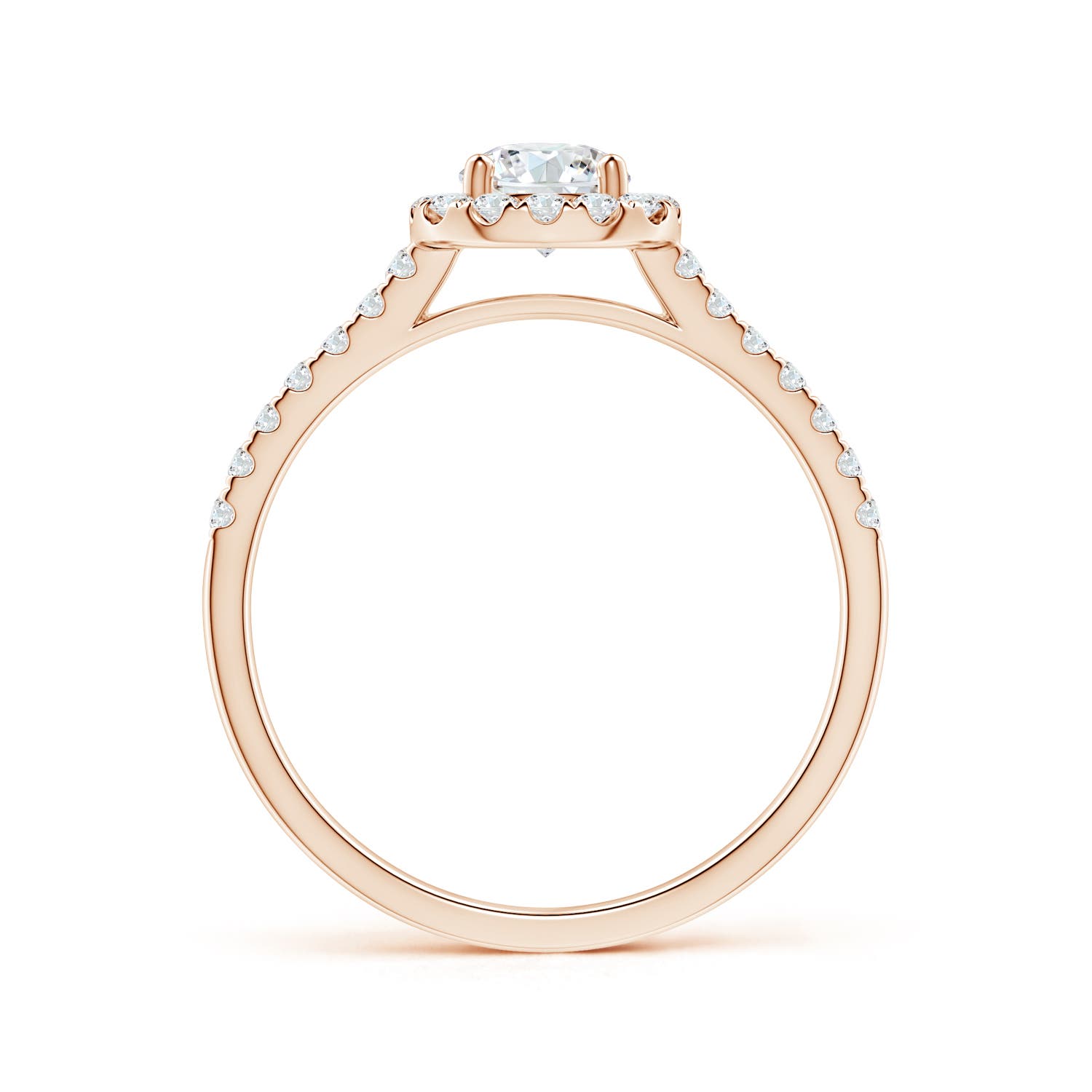 F-G, VS / 0.75 CT / 14 KT Rose Gold