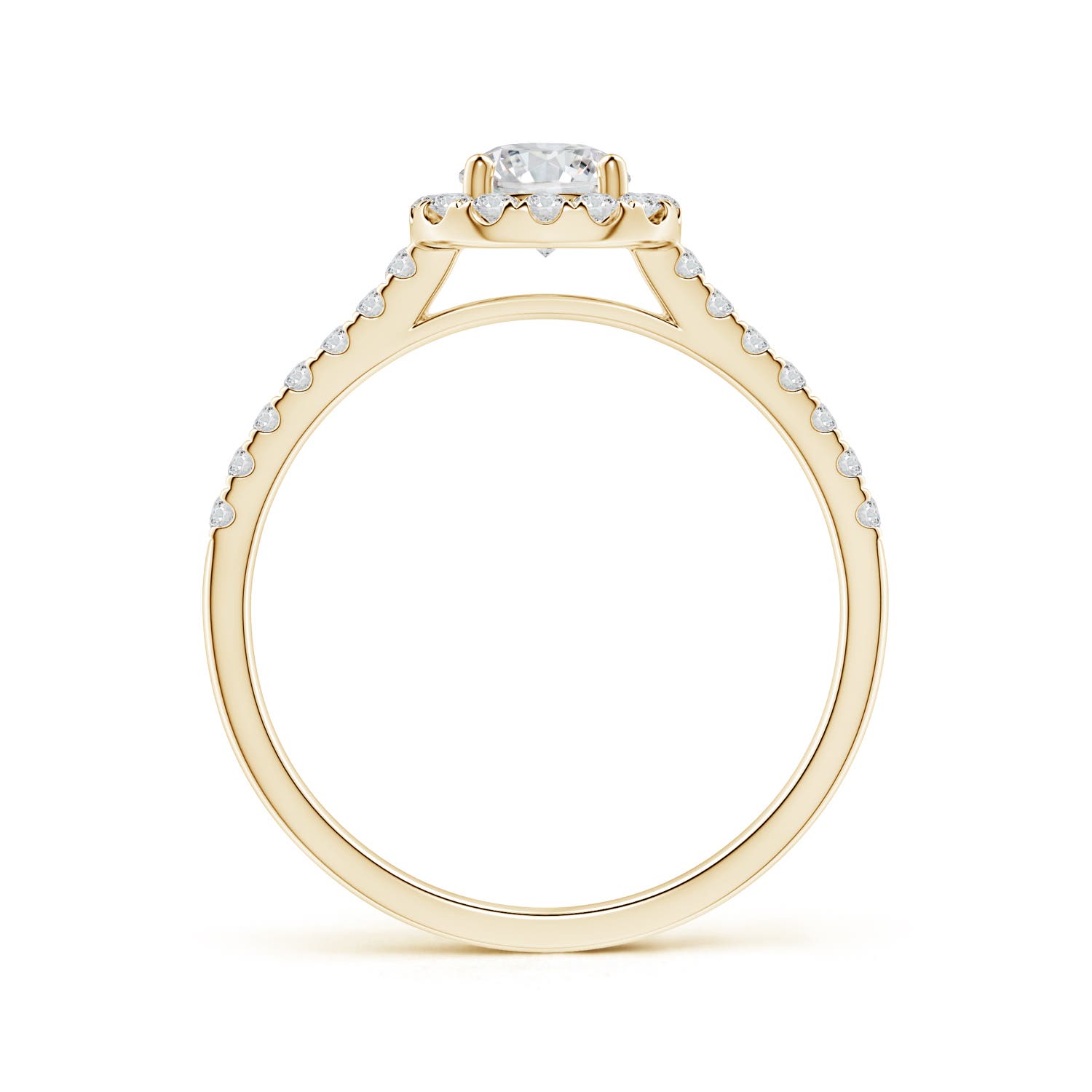 H, SI2 / 0.75 CT / 14 KT Yellow Gold