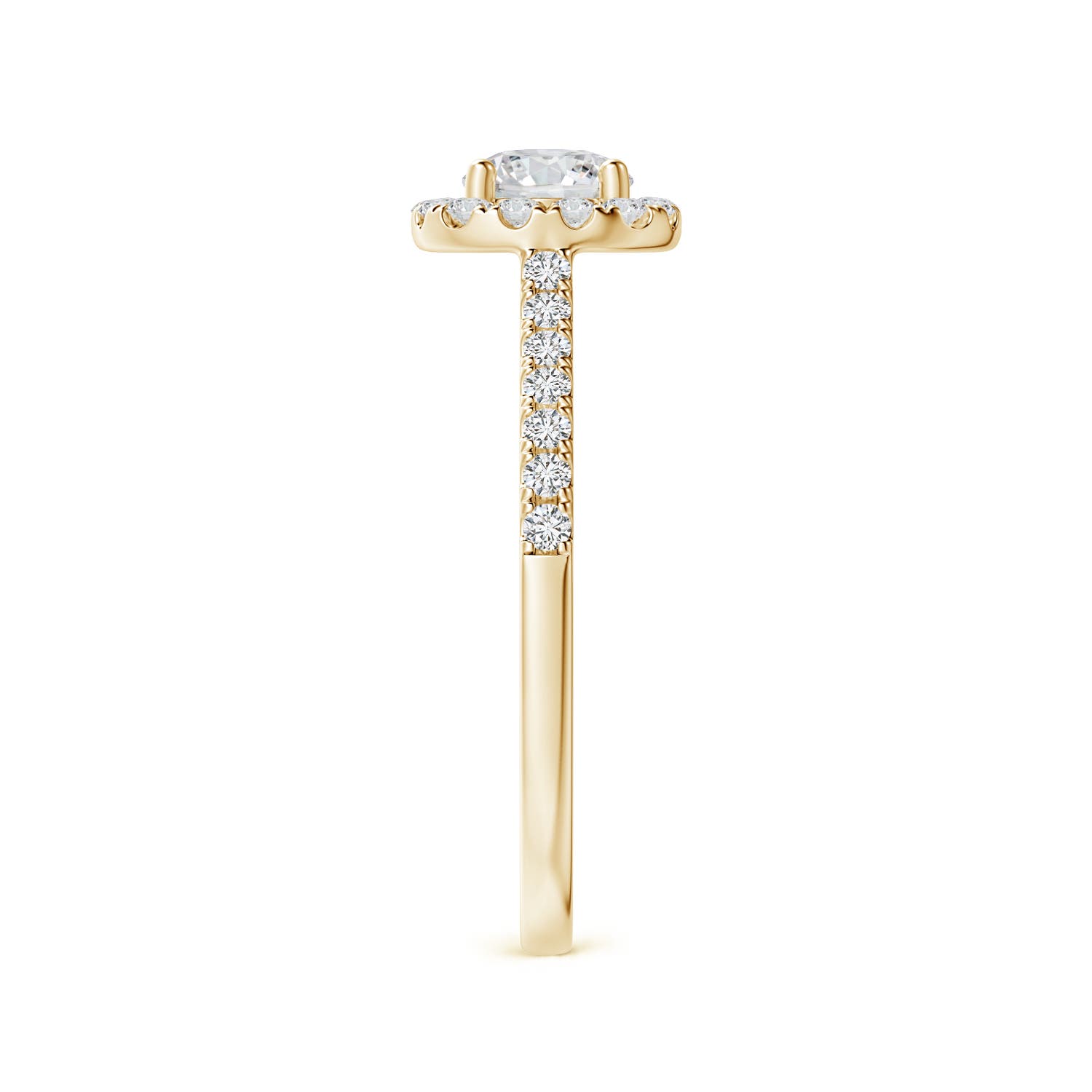 H, SI2 / 0.75 CT / 14 KT Yellow Gold