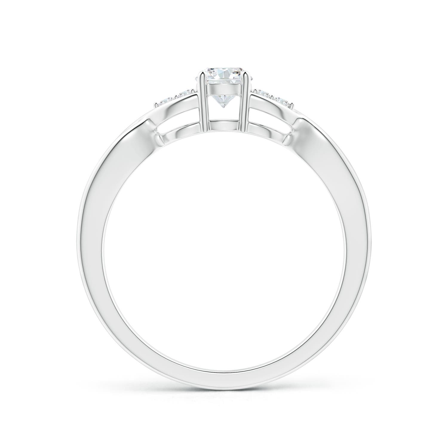 F-G, VS / 0.29 CT / 14 KT White Gold