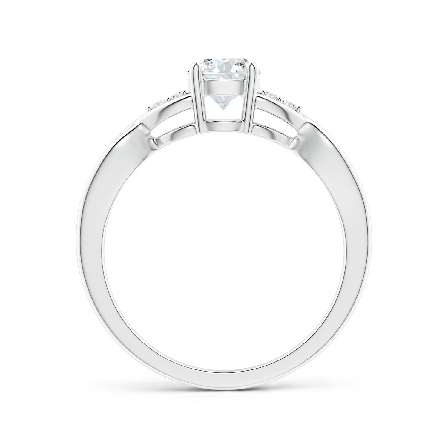 F-G, VS / 0.59 CT / 14 KT White Gold