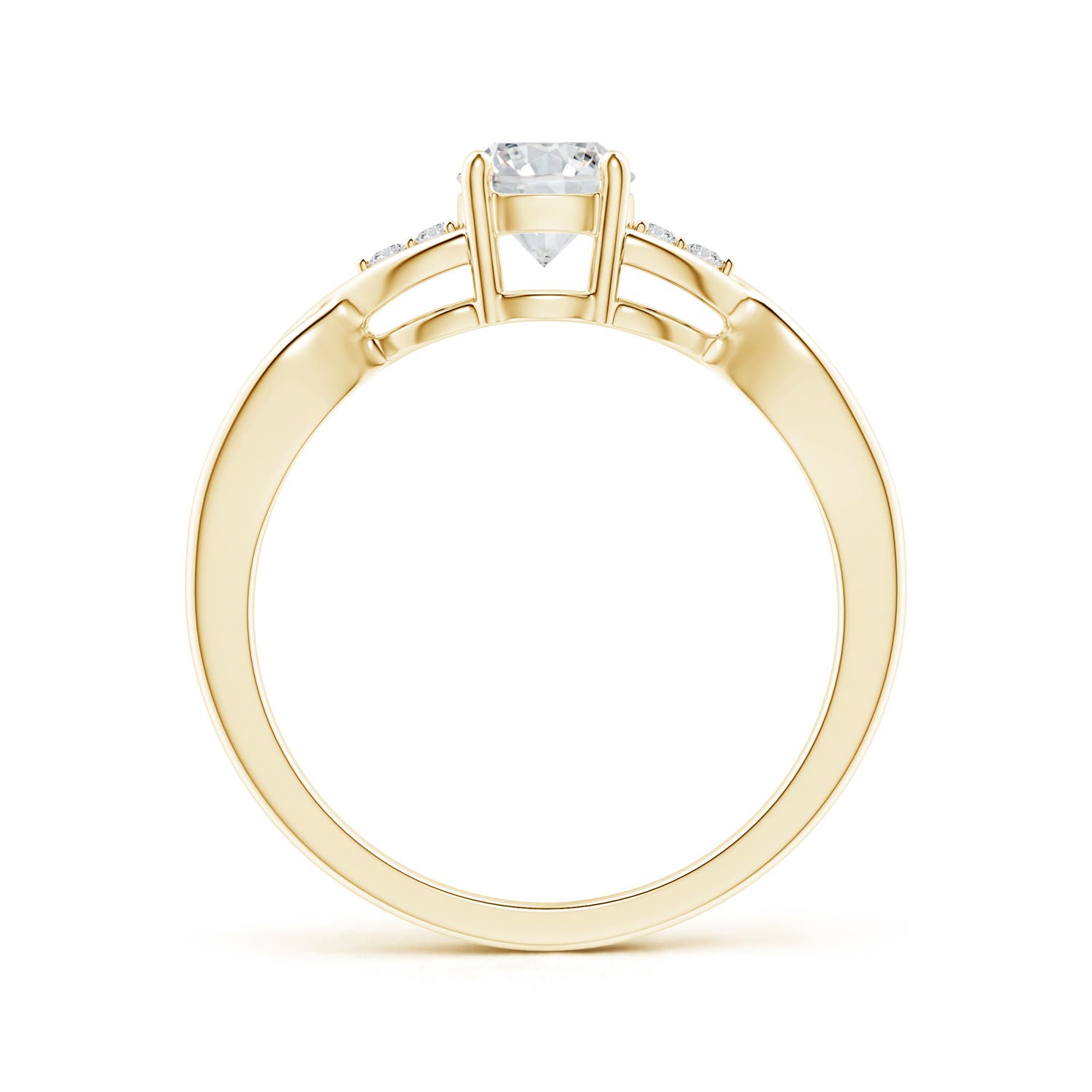 H, SI2 / 0.59 CT / 14 KT Yellow Gold