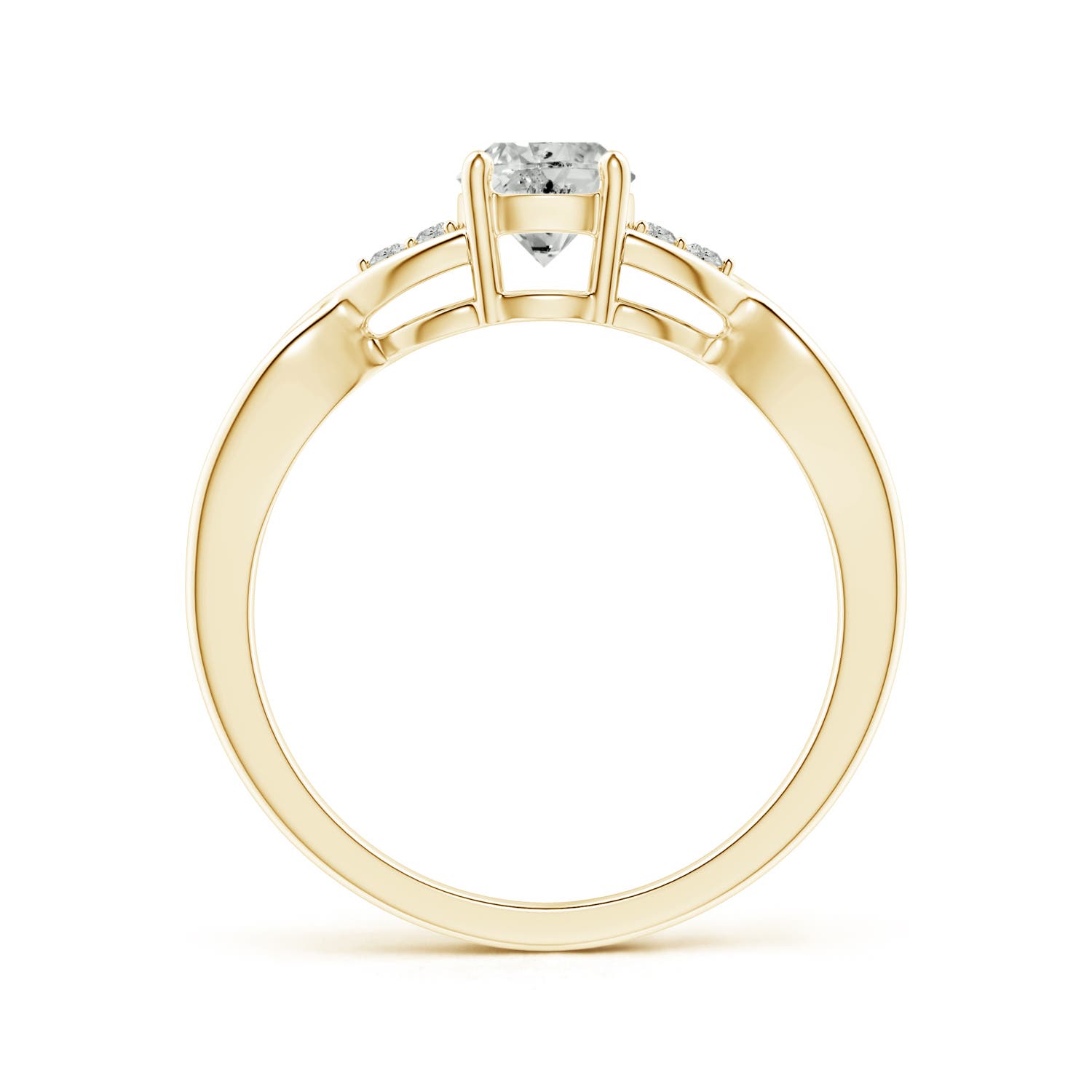 K, I3 / 0.59 CT / 14 KT Yellow Gold