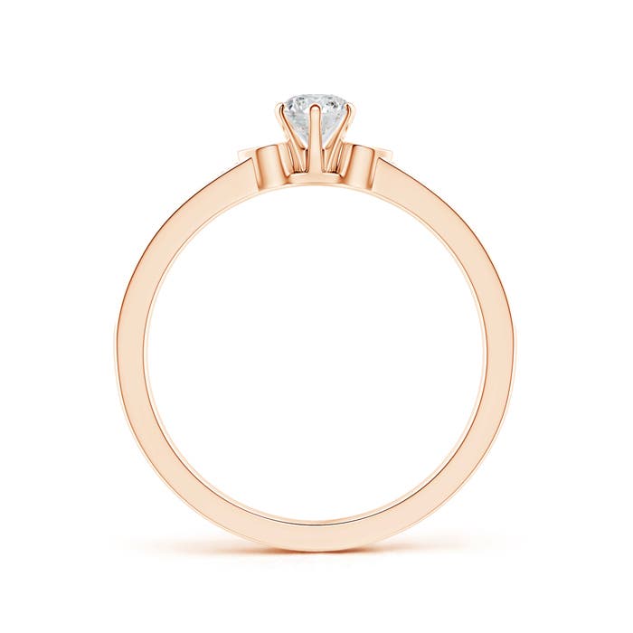 H, SI2 / 0.41 CT / 14 KT Rose Gold