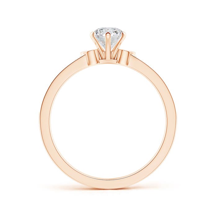 H, SI2 / 0.71 CT / 14 KT Rose Gold