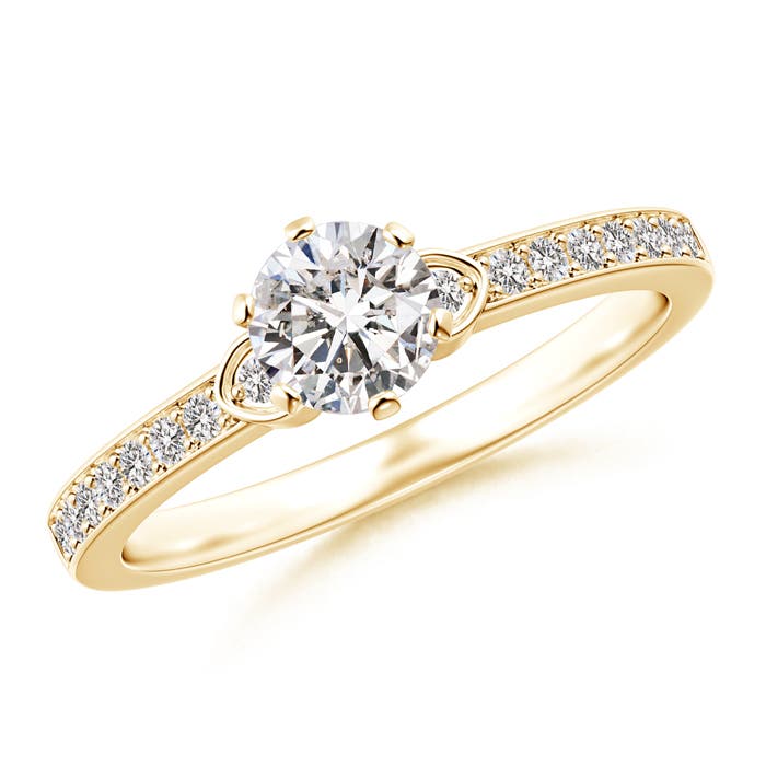 I-J, I1-I2 / 0.71 CT / 14 KT Yellow Gold